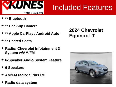 Used 2024 Chevrolet Equinox LT AWD/4WD image 2
