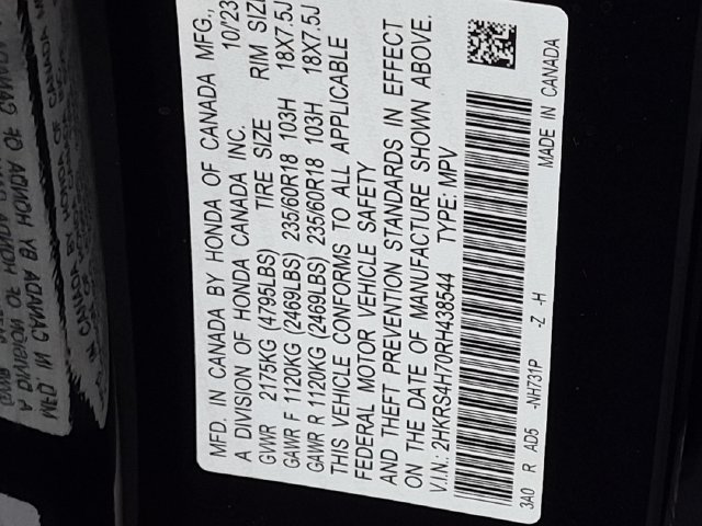 Used 2024 Honda CR-V EX-L image 23