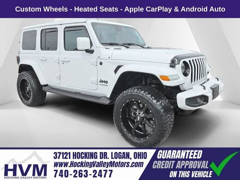 Used 2022 Jeep Wrangler Unlimited Sahara AWD/4WD image 1