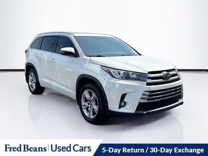 Used 2019 Toyota Highlander Limited Platinum
