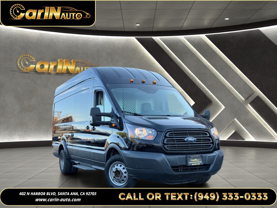 Used 2018 Ford Transit 350 148 High Roof Extended DRW RWD image 3
