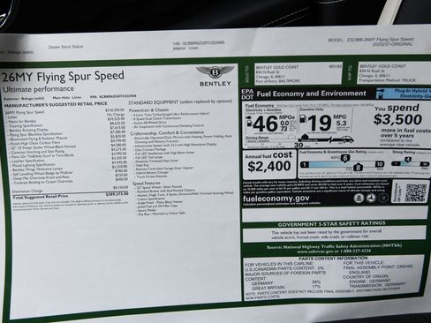 New 2026 Bentley Flying Spur Plug-In Hybrid image 23