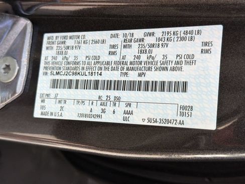 Used 2019 Lincoln MKC Select w/ Select Plus Package FWD image 24