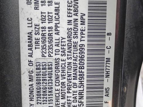 Used 2015 Honda Odyssey Touring Elite image 28