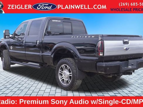 Used 2016 Ford F350 Platinum w/ Snow Plow Prep Package image 3