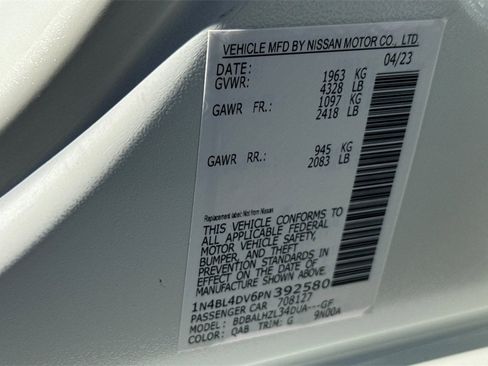 Used 2023 Nissan Altima 2.5 SV image 32