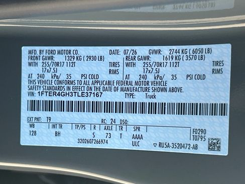 New 2026 Ford Ranger XLT w/ Equipment Group 301A High RWD image 20