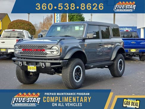Certified 2022 Ford Bronco Badlands w/ Sasquatch Package image 1