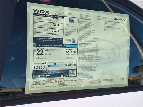 New 2026 Subaru WRX Premium AWD/4WD image 20