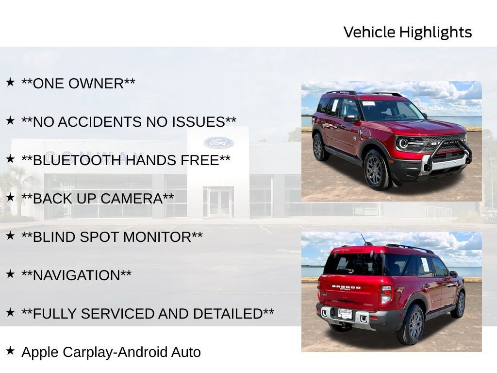 Used 2025 Ford Bronco Sport Big Bend AWD/4WD image 6