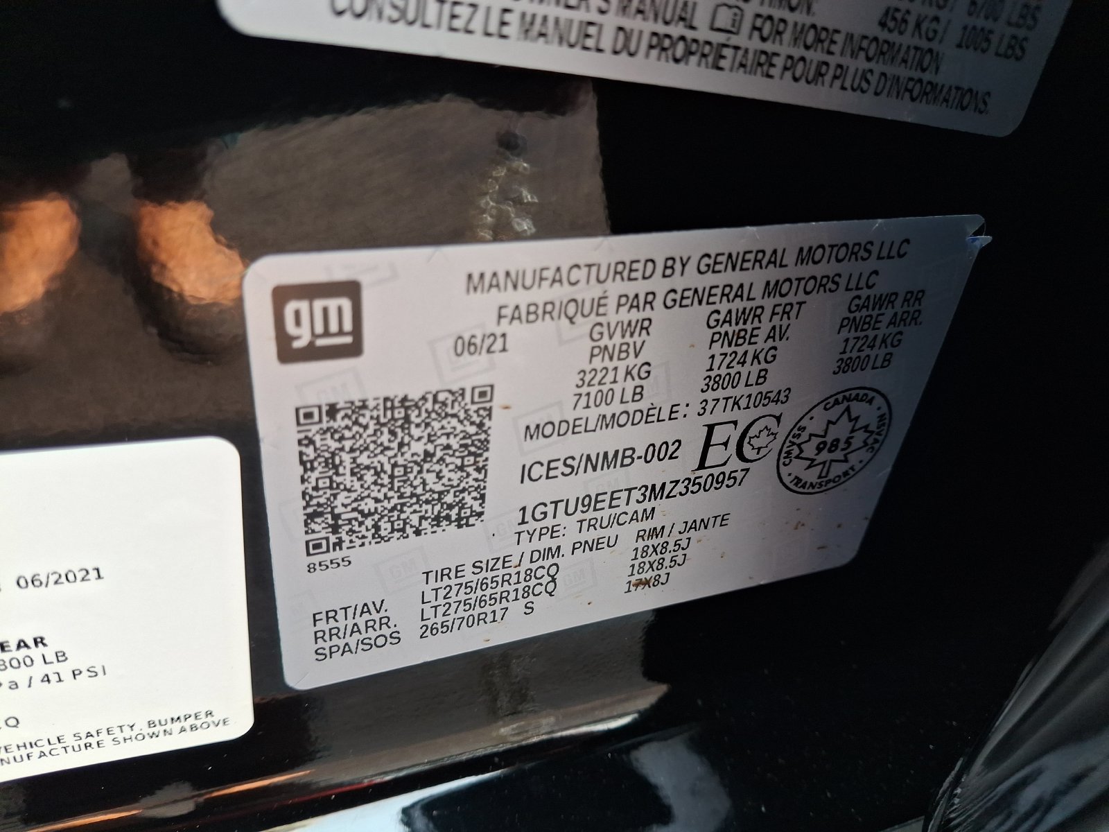 Used 2021 GMC Sierra 1500 AT4 w/ AT4 Preferred Package AWD/4WD image 32