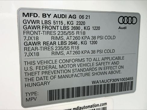 Used 2022 Audi Q3 2.0T Premium w/ Convenience Package image 34