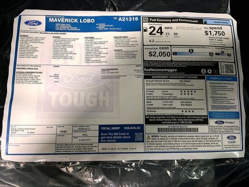 New 2026 Ford Maverick Lobo AWD/4WD image 21