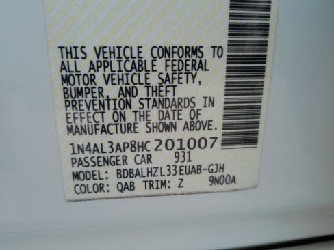 Used 2017 Nissan Altima 2.5 SR w/ Midnight Edition Package image 48