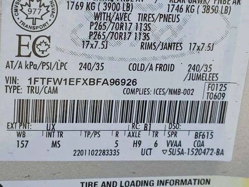 Used 2011 Ford F150 XLT w/ Trailer Tow Pkg AWD/4WD image 10