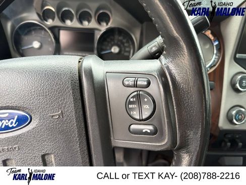 Used 2013 Ford F350 Lariat w/ Lariat Interior Pkg AWD/4WD image 27