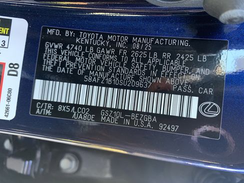 Used 2025 Lexus ES 350 Ultra Luxury image 36