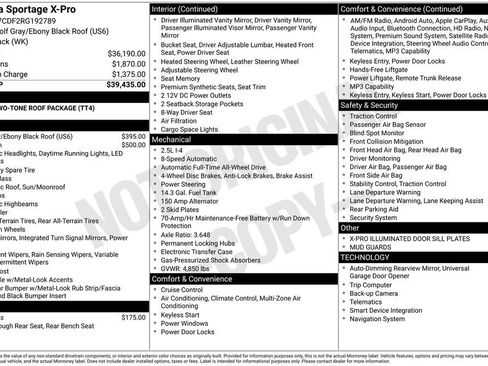 Used 2024 Kia Sportage X-Pro image 7