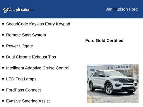 Certified 2023 Ford Explorer XLT w/ Equipment Group 202A image 13