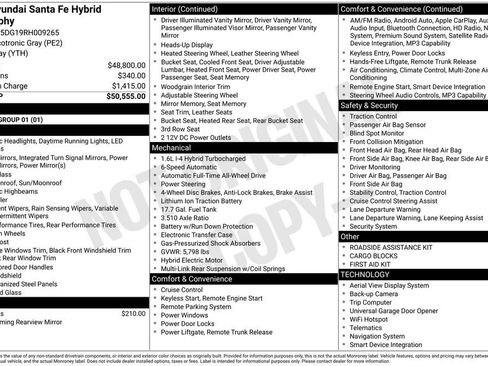 Certified 2024 Hyundai Santa Fe Calligraphy AWD/4WD image 7