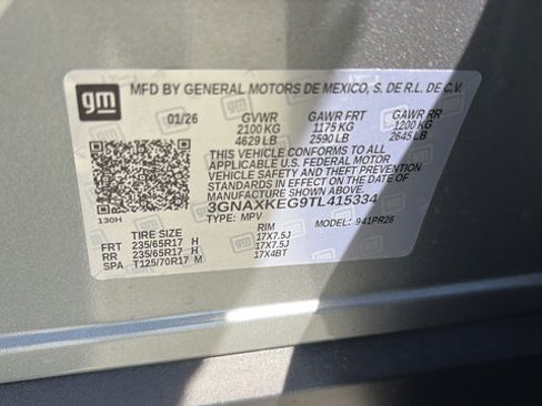 Used 2026 Chevrolet Equinox ACTIV w/ Convenience Package III FWD image 20