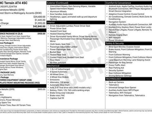 New 2026 GMC Terrain AT4 w/ Convenience Package III AWD/4WD image 4