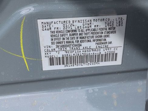 New 2026 Nissan Sentra SR w/ SR All Weather Package FWD image 28