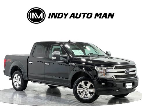 Used 2020 Ford F150 Platinum w/ Technology Package AWD/4WD image 2