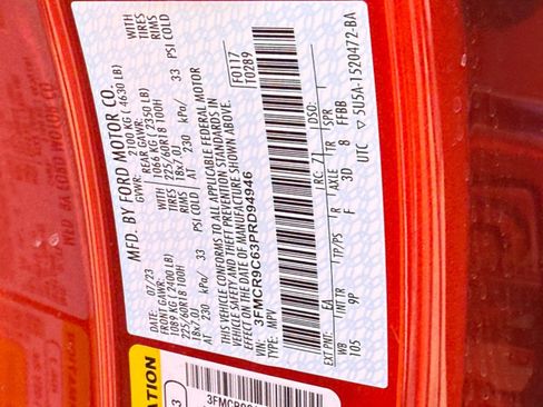 Used 2023 Ford Bronco Sport Outer Banks w/ Tech Package image 34