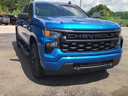Used 2024 Chevrolet Silverado 1500 Custom w/ Turbomax Blackout Package AWD/4WD image 2