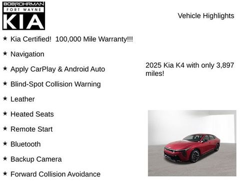 Certified 2025 Kia K4 GT-Line image 7
