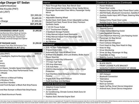 New 2026 Dodge Charger R/T w/ Driver Convenience Group AWD/4WD image 30