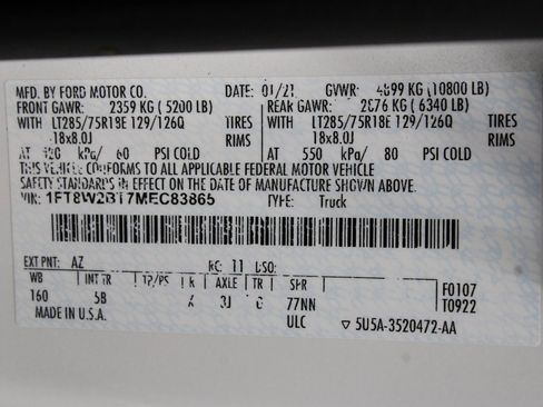 Used 2021 Ford F250 Lariat image 83