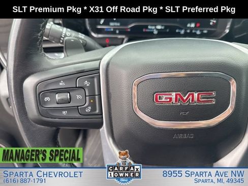 Used 2023 GMC Sierra 1500 SLT w/ SLT Premium Package AWD/4WD image 16