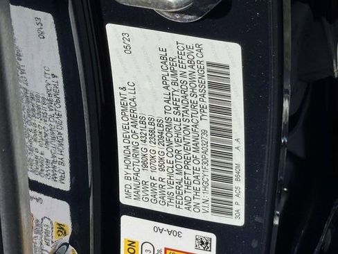 Certified 2023 Honda Accord EX image 30