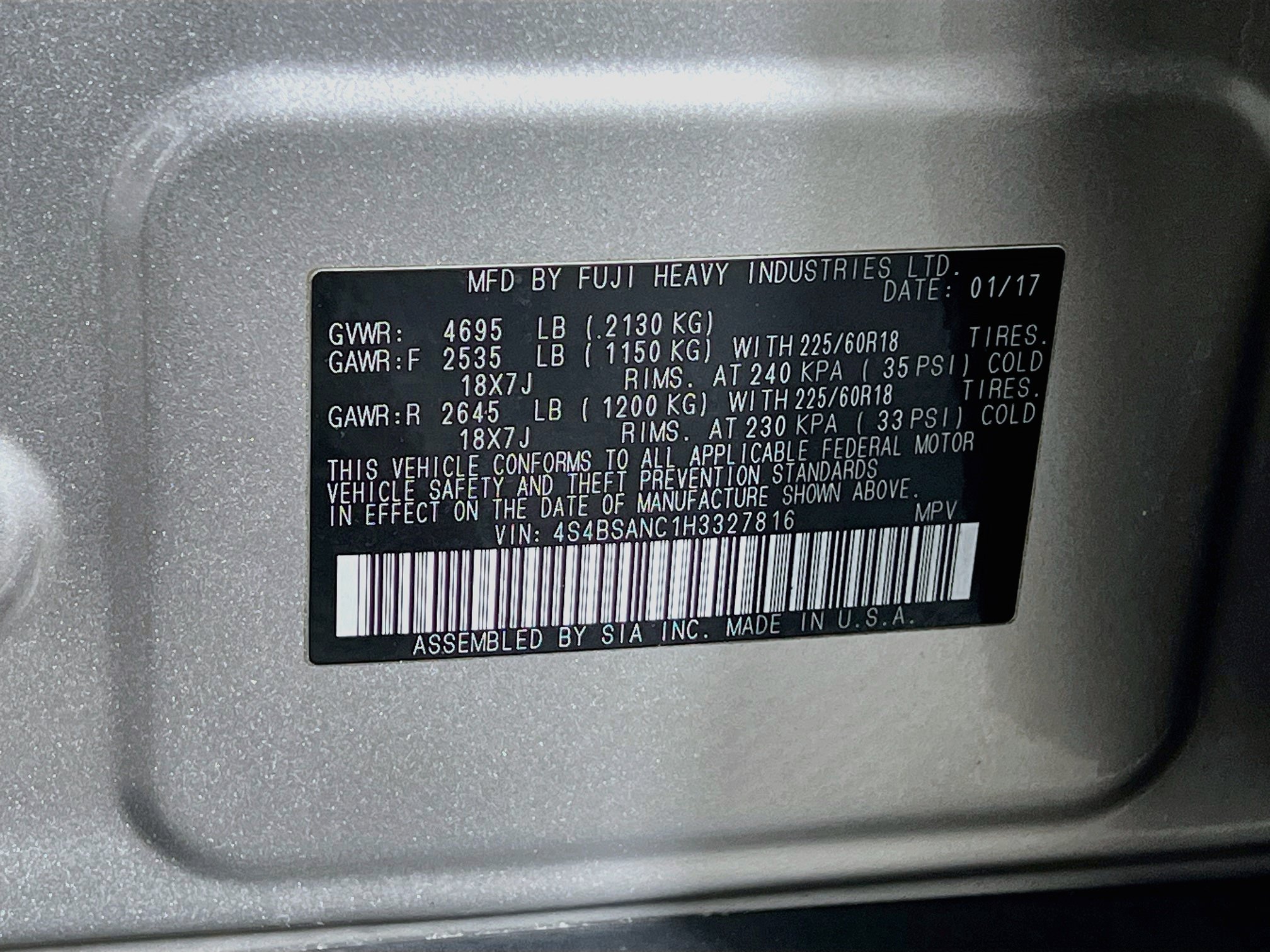 Used 2017 Subaru Outback 2.5i Limited AWD/4WD image 28
