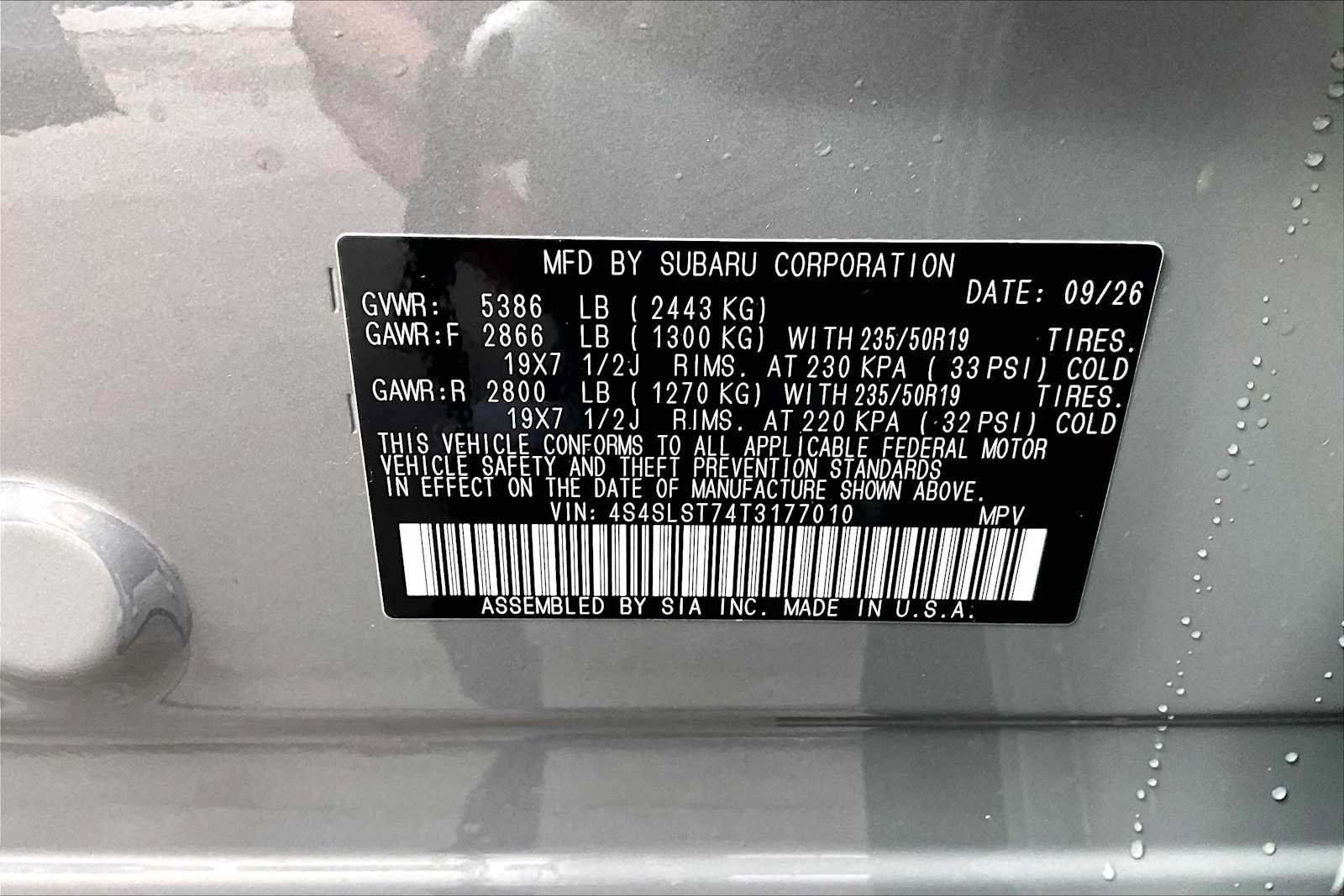 New 2026 Subaru Forester Touring AWD/4WD image 18