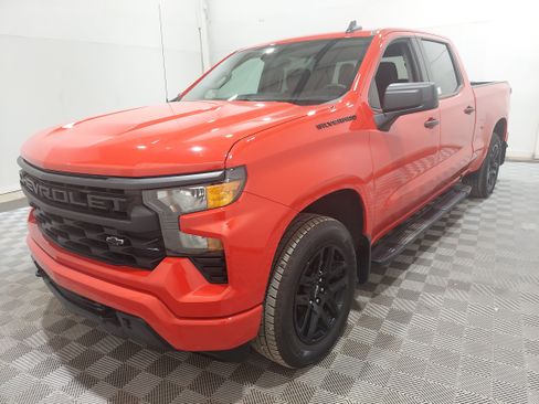 Used 2024 Chevrolet Silverado 1500 Custom w/ LPO, Dark Essentials Package AWD/4WD image 1