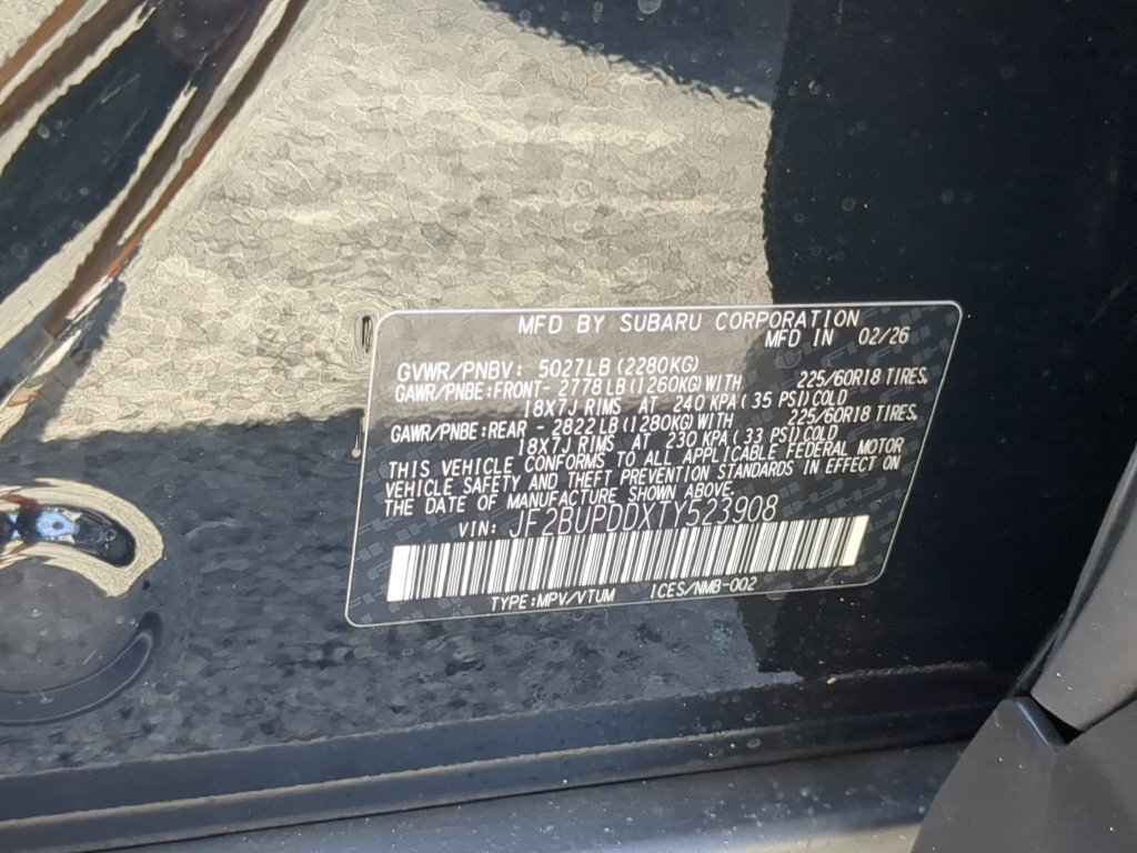 New 2026 Subaru Outback Limited AWD/4WD image 35