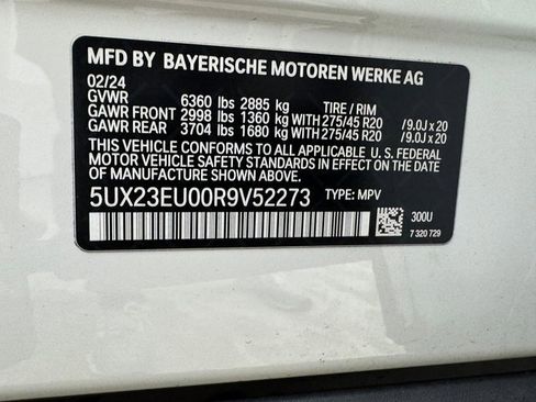 Certified 2024 BMW X5 xDrive40i w/ Premium Package image 30