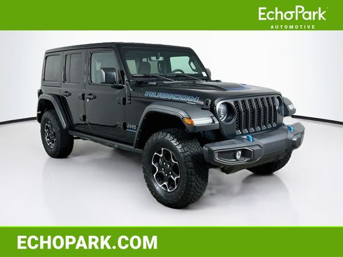 Used 2023 Jeep Wrangler Unlimited Rubicon 4xe AWD/4WD image 1
