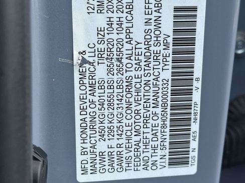 Used 2022 Honda Passport Elite image 30