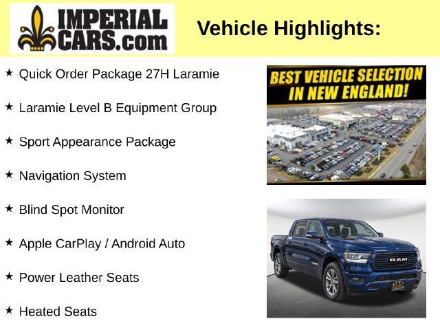 Used 2023 RAM 1500 Laramie AWD/4WD image 3