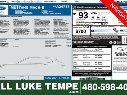 Used 2022 Ford Mustang Mach-E Select