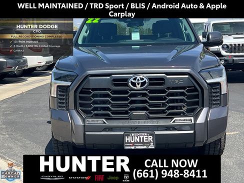 Used 2022 Toyota Tundra SR5 w/ TRD Sport Package RWD image 11
