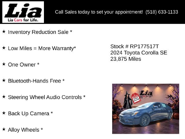 Used 2024 Toyota Corolla SE FWD image 6