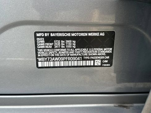 Used 2023 BMW i4 eDrive40 w/ Parking Assistance Package RWD image 24