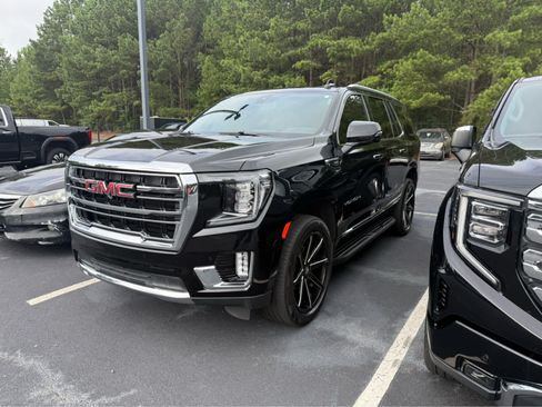 Used 2021 GMC Yukon SLT w/ SLT Luxury Plus Package RWD image 1