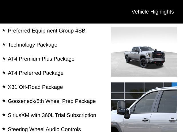 New 2026 GMC Sierra 2500 AT4 w/ AT4 Premium Plus Package AWD/4WD image 8