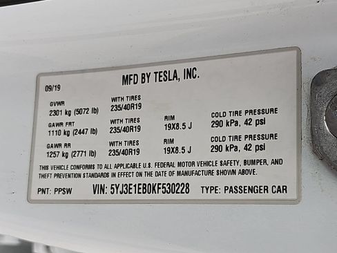 Used 2019 Tesla Model 3 Long Range AWD/4WD image 35